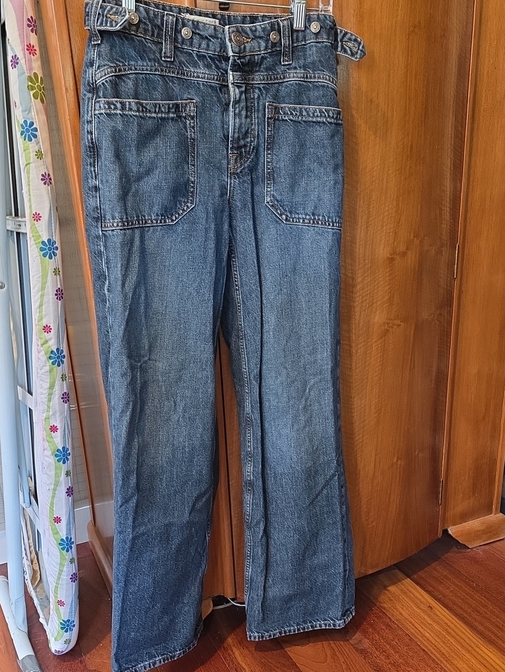 We The Free Boot-Cut Jeans in Dark Blue Wash